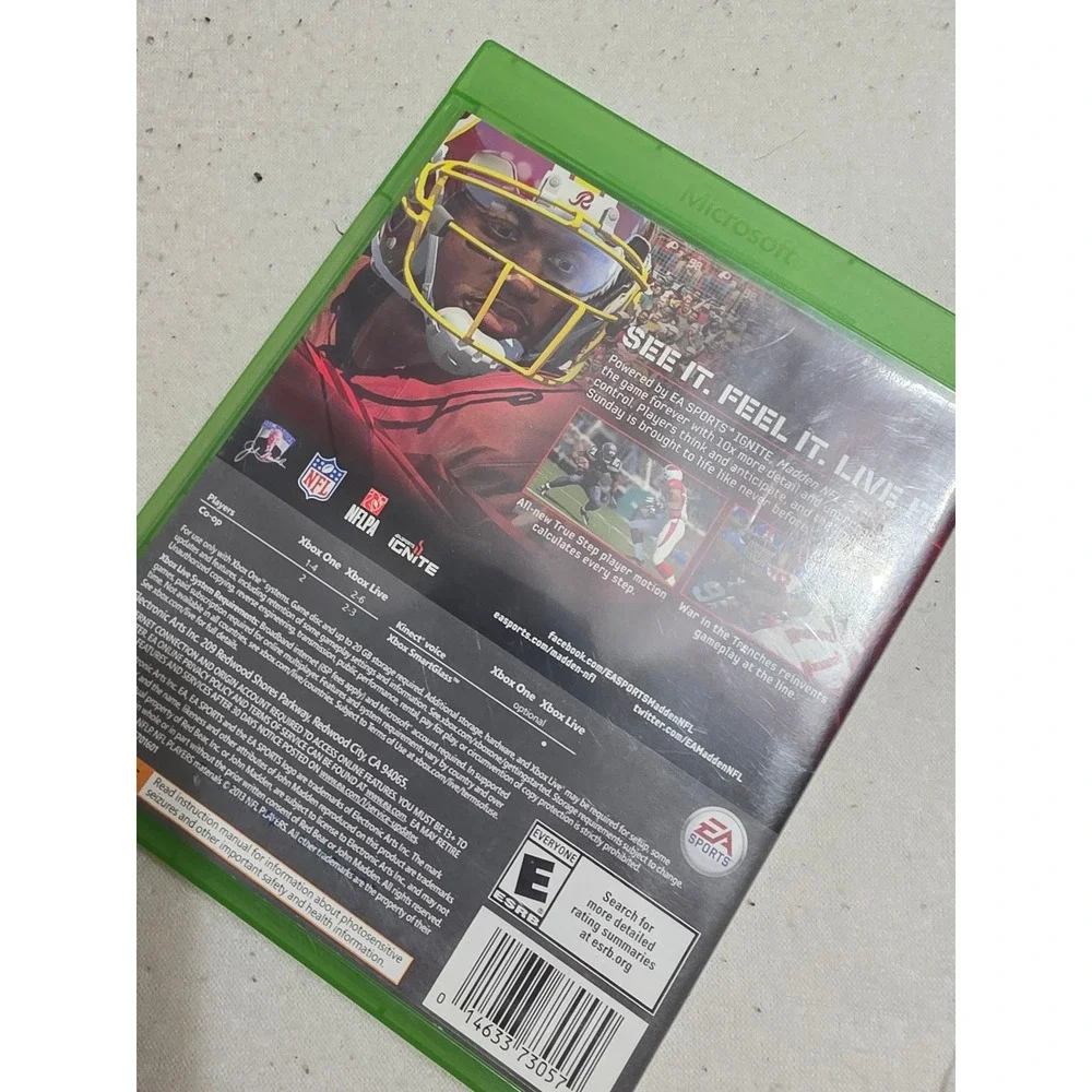 Madden NFL 25 EA Sports Xbox One Football Video Game Adrian Peterson Cover
